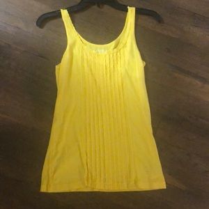 Old navy yellow tank top